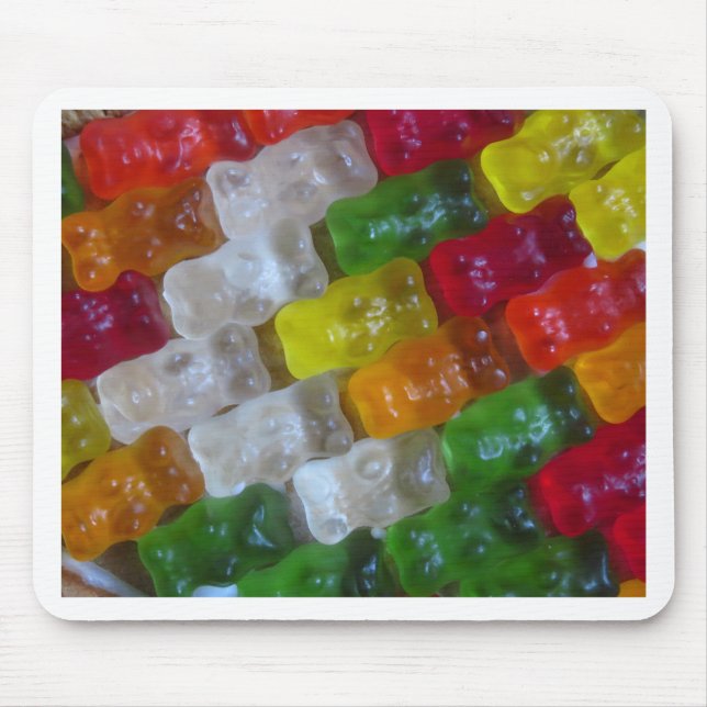Tapis De Souris Gummy Bear Pattern (Devant)
