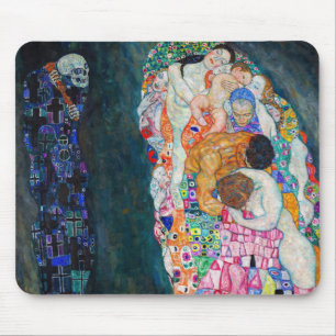 Tapis De Souris Gustav Klimt - La Mort et la Vie