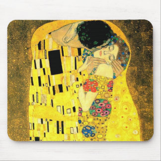 Tapis De Souris Gustav Klimt - le baiser Mousepad