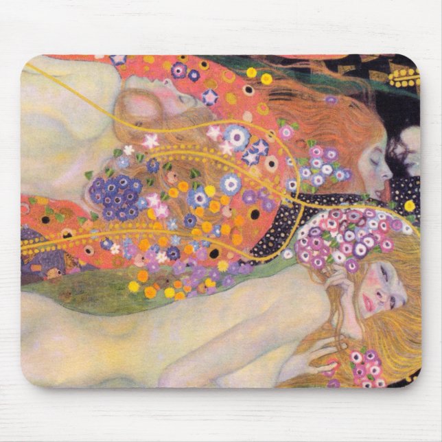 Tapis De Souris Gustav Klimt Mermaids (Devant)