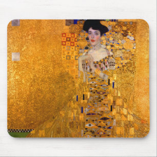 Tapis De Souris Gustav Klimt Portrait d'Adele Bloch Bauer