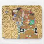 Tapis De Souris Gustav Klimt - Réalisation, Stoclet Frieze<br><div class="desc">L'Arbre de Vie,  La Frieze Stoclet,  Amateurs de réalisation - Gustav Klimt,  Carton,  1909</div>