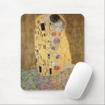 Tapis De Souris Gustav Klimt | The Kiss, 1907-08<br><div class="desc">The Kiss,  1907-08 | par Gustav Klimt | Lieu de l'art : Osterreichische Galerie Belvedere,  Vienne,  Autriche | Artiste autrichien | Numéro de collection d'images : XAM601</div>