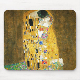 Tapis De Souris Gustav Klimt The Kiss Vintage Art Nouveau Painting