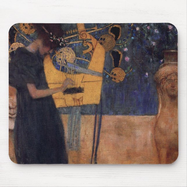 Tapis De Souris Gustav Kllimt Harp Music Pad (Devant)