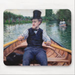 Tapis De Souris Gustave Caillebotte - Bateau<br><div class="desc">Partie de bateau - Gustave Caillebotte,  Huile sur toile,  1877-1878</div>