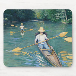 Tapis De Souris Gustave Caillebotte - Esquifs sur l'Yerres