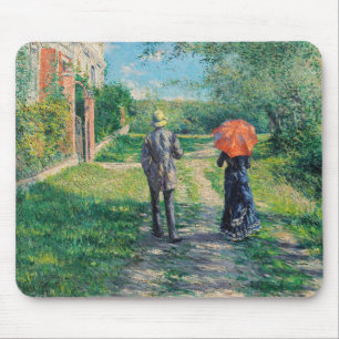 Tapis De Souris Gustave Caillebotte - Le Chemin montant