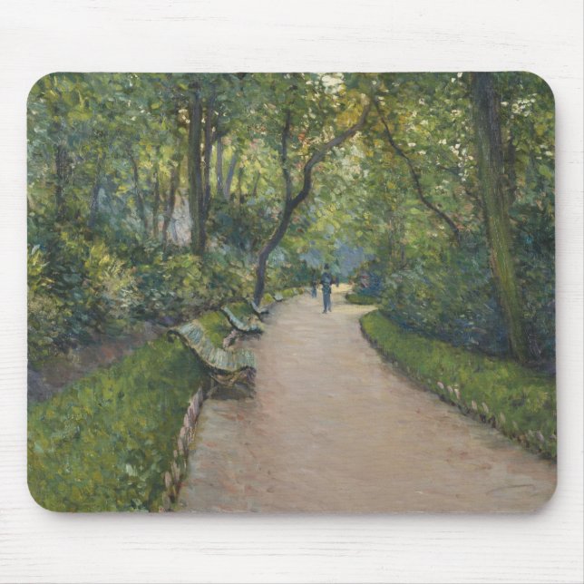 Tapis De Souris Gustave Caillebotte - Le Parc Monceau (Devant)