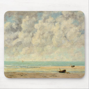 Tapis De Souris Gustave Courbet la mer calme