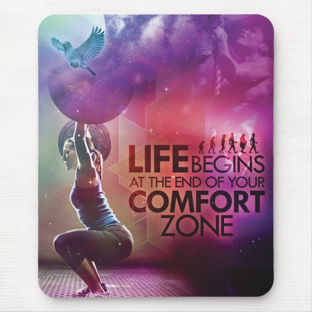 Tapis De Souris Gymnase Motivationnelle (Devant)