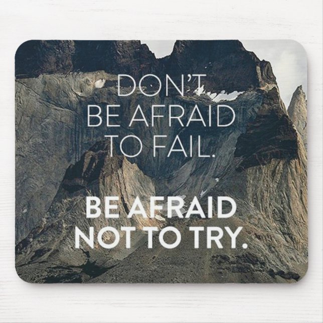 Tapis De Souris Gymnase Motivationnelle (Devant)