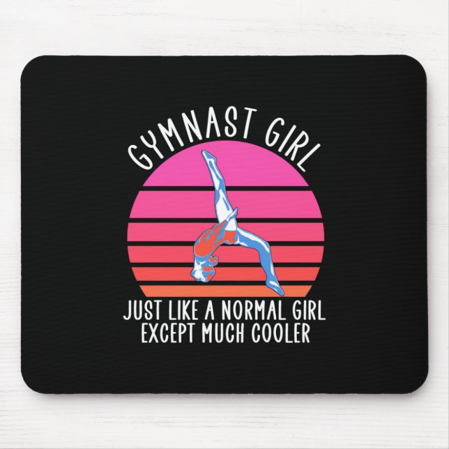 Tapis De Souris Gymnaste Girl (Devant)