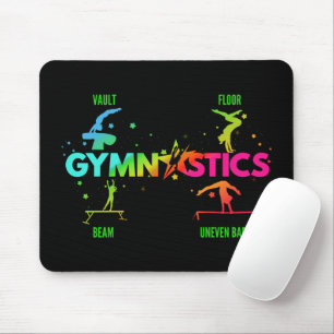 Tapis De Souris Gymnastique artistique féminine Barres Poutre Saut