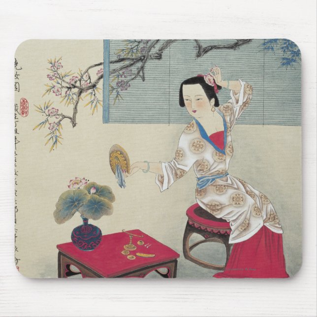 Tapis De Souris Habillage pendant le matin (Devant)