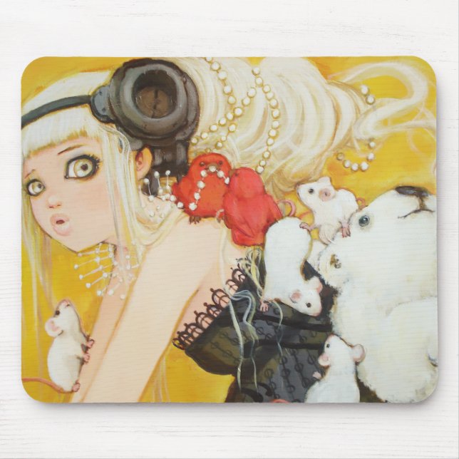 Tapis De Souris Habillé désordre Mousepad (Devant)