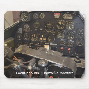 Tapis De Souris Habitacle de foudre de Lockheed P38