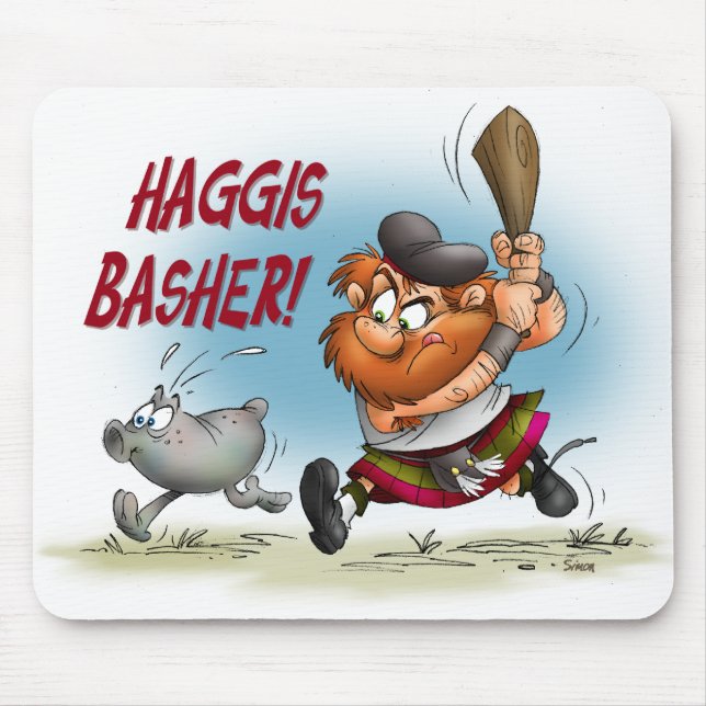 Tapis De Souris Haggis Basher (Devant)