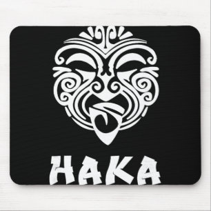 Tapis De Souris Haka Supporters de Rugby de Nouvelle-Zélande Danse