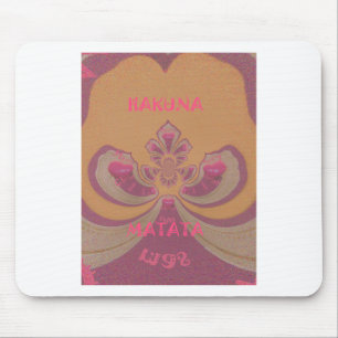 Tapis De Souris Hakuna Matata Joyeux Noël joli coeur design