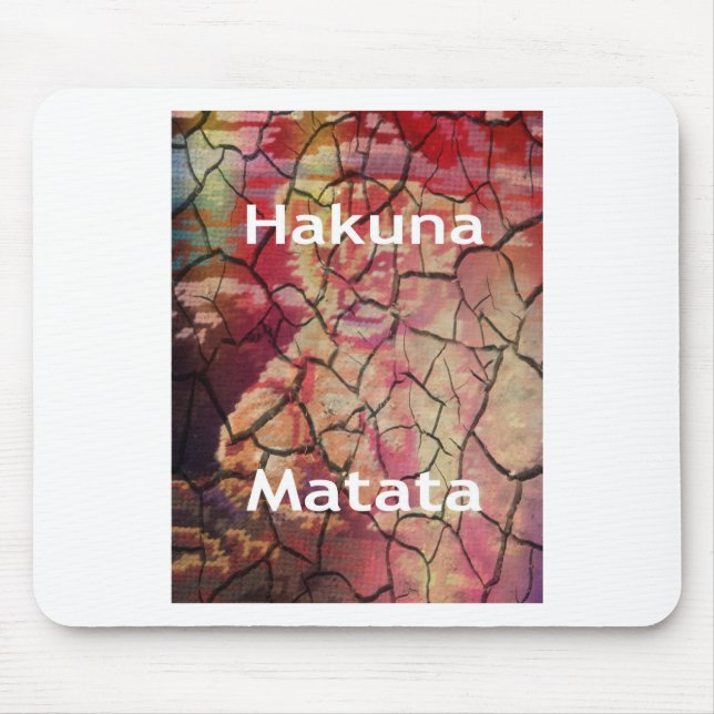 Tapis De Souris Hakuna Matata Lion Cub Design (Devant)
