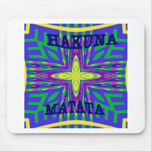 Tapis De Souris Hakuna matata Mombasa Kanga