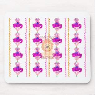 Tapis De Souris Hakuna Matata : Motif de design de beau bébé lion