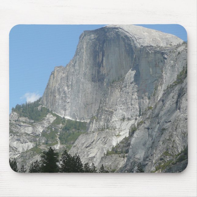Tapis De Souris Half Dome vu de côté dans le parc national de Yose (Devant)