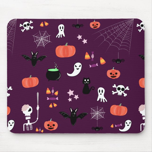 Tapis De Souris Halloween (Devant)