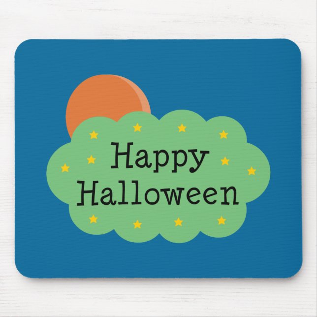 Tapis De Souris Halloween (Devant)