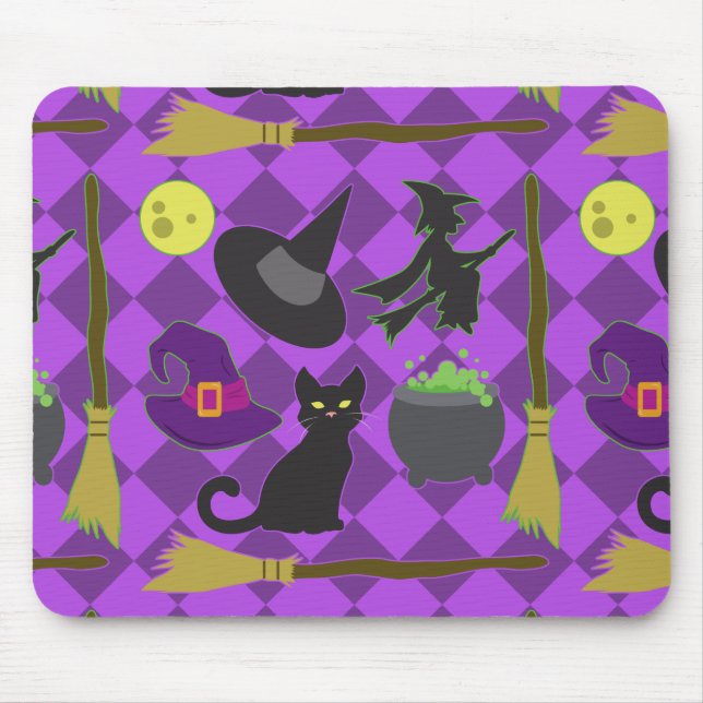 Tapis De Souris Halloween (Devant)