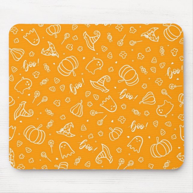 Tapis De Souris Halloween (Devant)