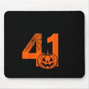 Tapis De Souris Halloween 41 Quarante et Un Quatre Mème Argot Anni