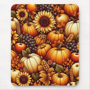 Tapis De Souris Halloween/Automne/Automne/citrouille