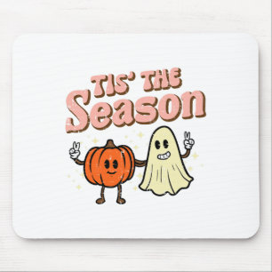 Tapis De Souris Halloween Automne C'Est La Saison Costume Femmes F