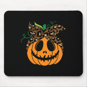 Tapis De Souris Halloween Automne Mignonne Et Citrouille Amusant