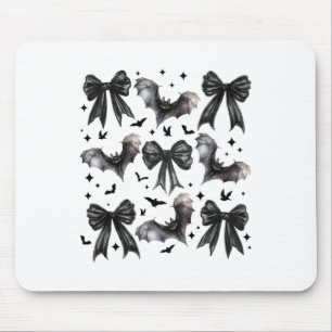 Tapis De Souris Halloween Bat Coquette Bow Halloween Bat Coquette