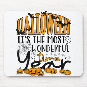 Tapis De Souris Halloween C'est le moment le plus merveilleux de l