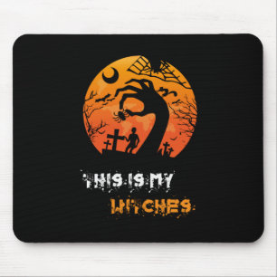 Tapis De Souris Halloween C'Est Mes Sorcières Anniversaire