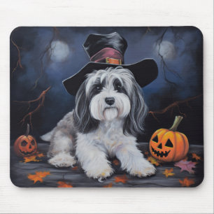 Tapis De Souris Halloween Citrouilles Havanais effraie