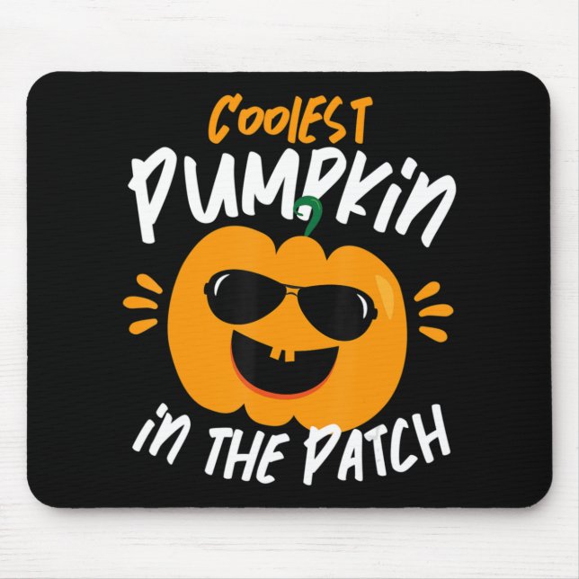 Tapis De Souris Halloween Coolest (Devant)