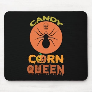 Tapis De Souris Halloween Corn Corn Queen Anniversaire