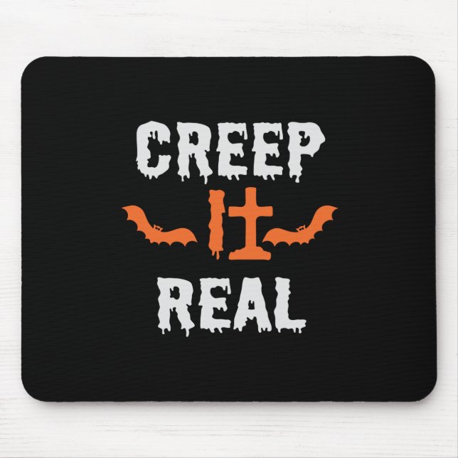Tapis De Souris Halloween Creep (Devant)