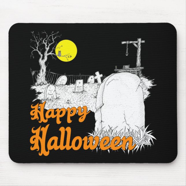 Tapis De Souris Halloween do-it-yourself (Devant)