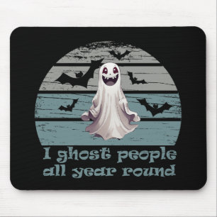 Tapis De Souris halloween drôle dire