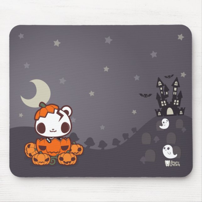 Tapis De Souris Halloween du bookmaker (Devant)