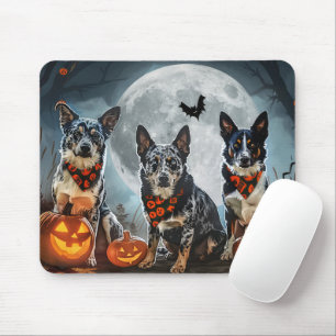 Tapis De Souris Halloween Éffrayant