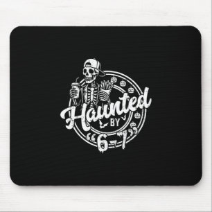 Tapis De Souris Halloween effrayant 67 Six Sept Mème 1 (2)
