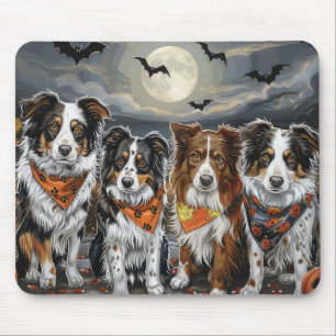 Tapis De Souris Halloween Éffrayant australien