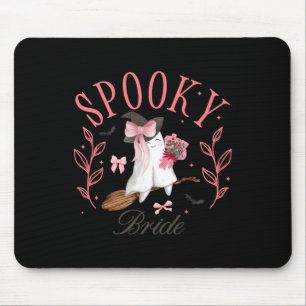 Tapis De Souris Halloween Éffrayant Fantôme Mariée Chelorette Dern